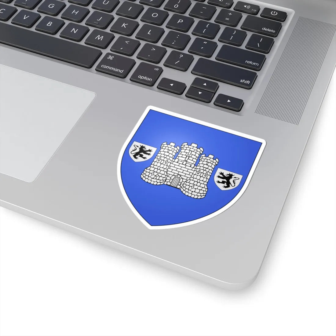 Thuin coat of arms (Belgium) (Coat of Arms) STICKER Vinyl Kiss-Cut Decal - The Sticker Space