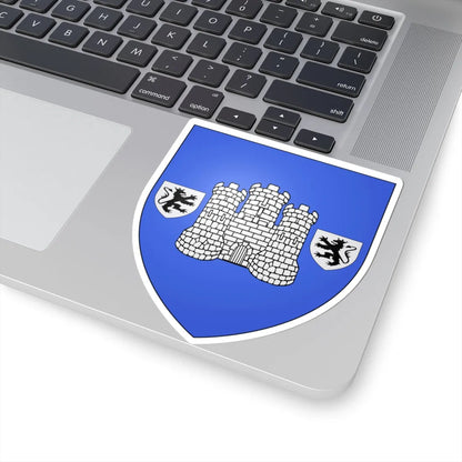 Thuin coat of arms (Belgium) (Coat of Arms) STICKER Vinyl Kiss-Cut Decal - The Sticker Space
