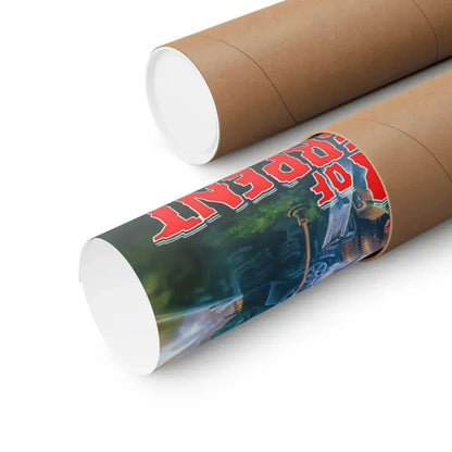 THUNDER OF GIGANTIC SERPENT 1988 - Paper Movie Poster - The Sticker Space