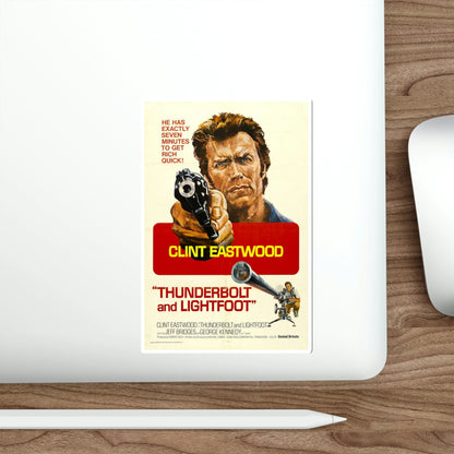 Thunderbolt and Lightfoot 1974 2 Movie Poster STICKER Vinyl Die-Cut Decal-The Sticker Space