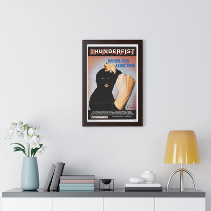 THUNDERFIST 1973 - Framed Movie Poster-The Sticker Space