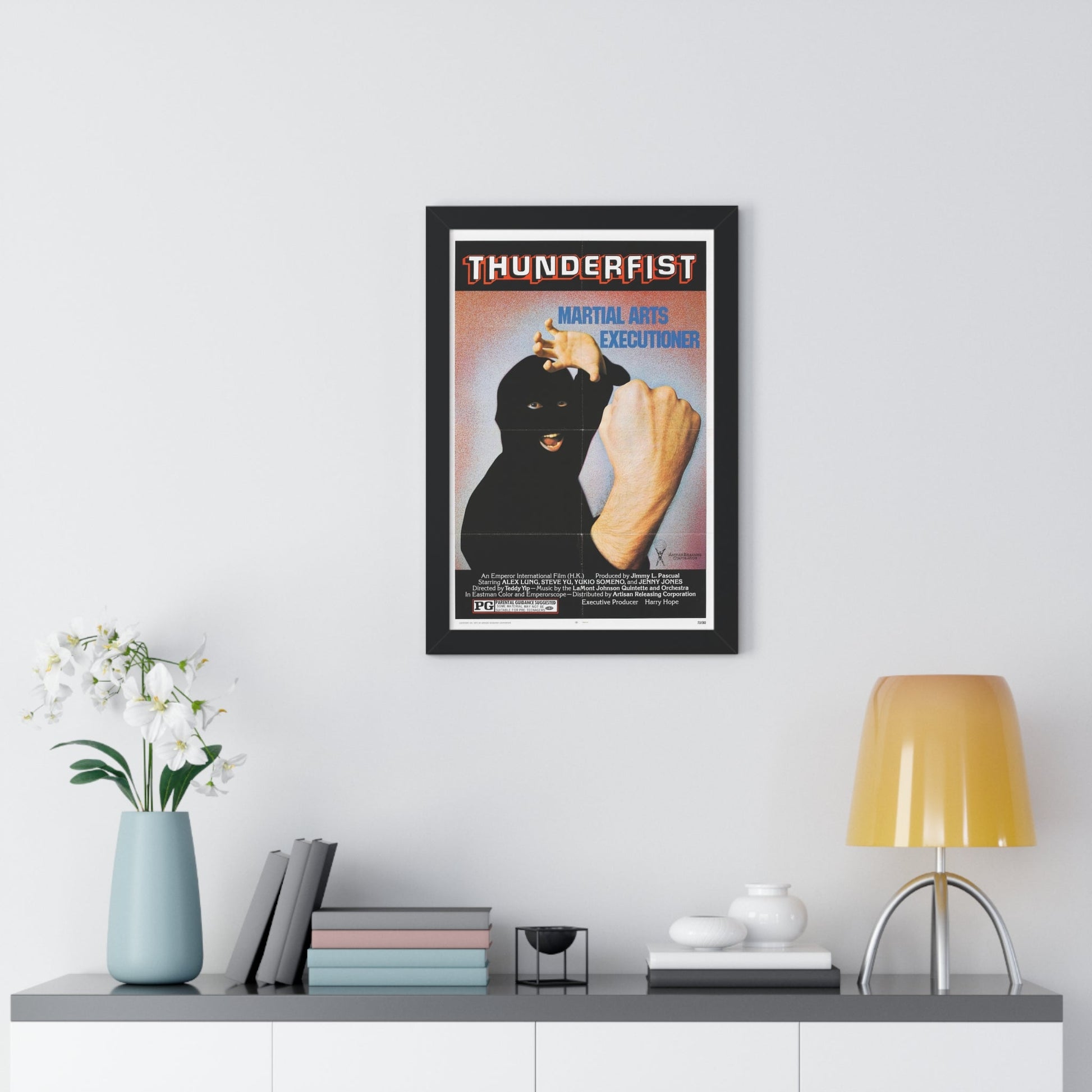 THUNDERFIST 1973 - Framed Movie Poster-The Sticker Space