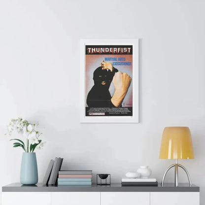 THUNDERFIST 1973 - Framed Movie Poster - The Sticker Space