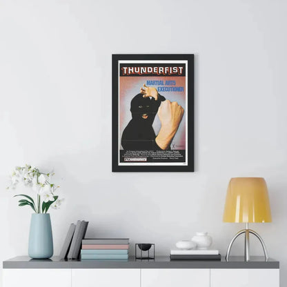 THUNDERFIST 1973 - Framed Movie Poster - The Sticker Space