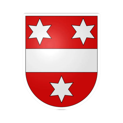 Thundorf-coat of arms (Switzerland) (Coat of Arms) STICKER Vinyl Kiss-Cut Decal 2 Inch White - The Sticker Space