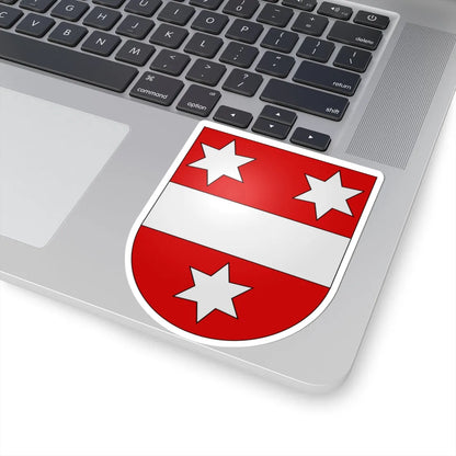 Thundorf-coat of arms (Switzerland) (Coat of Arms) STICKER Vinyl Kiss-Cut Decal - The Sticker Space