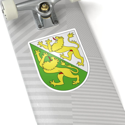 Thurgovie-coat of arms (Switzerland) (Coat of Arms) STICKER Vinyl Kiss-Cut Decal - The Sticker Space