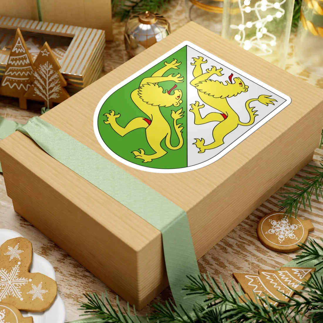 Thurgovie-coat of arms (Switzerland) (Coat of Arms) STICKER Vinyl Kiss-Cut Decal - The Sticker Space