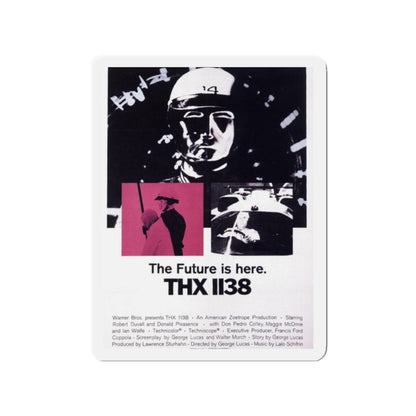 THX-1138 1971 Movie Poster - Refrigerator Magnet-2 Inch-The Sticker Space