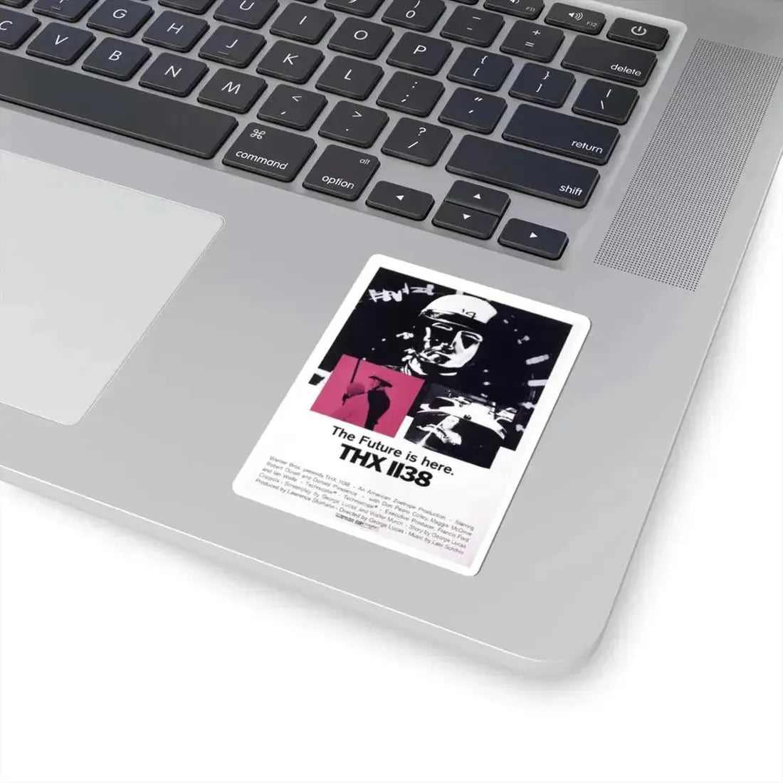 THX-1138 1971 Movie Poster - STICKER Vinyl Kiss-Cut Decal - The Sticker Space