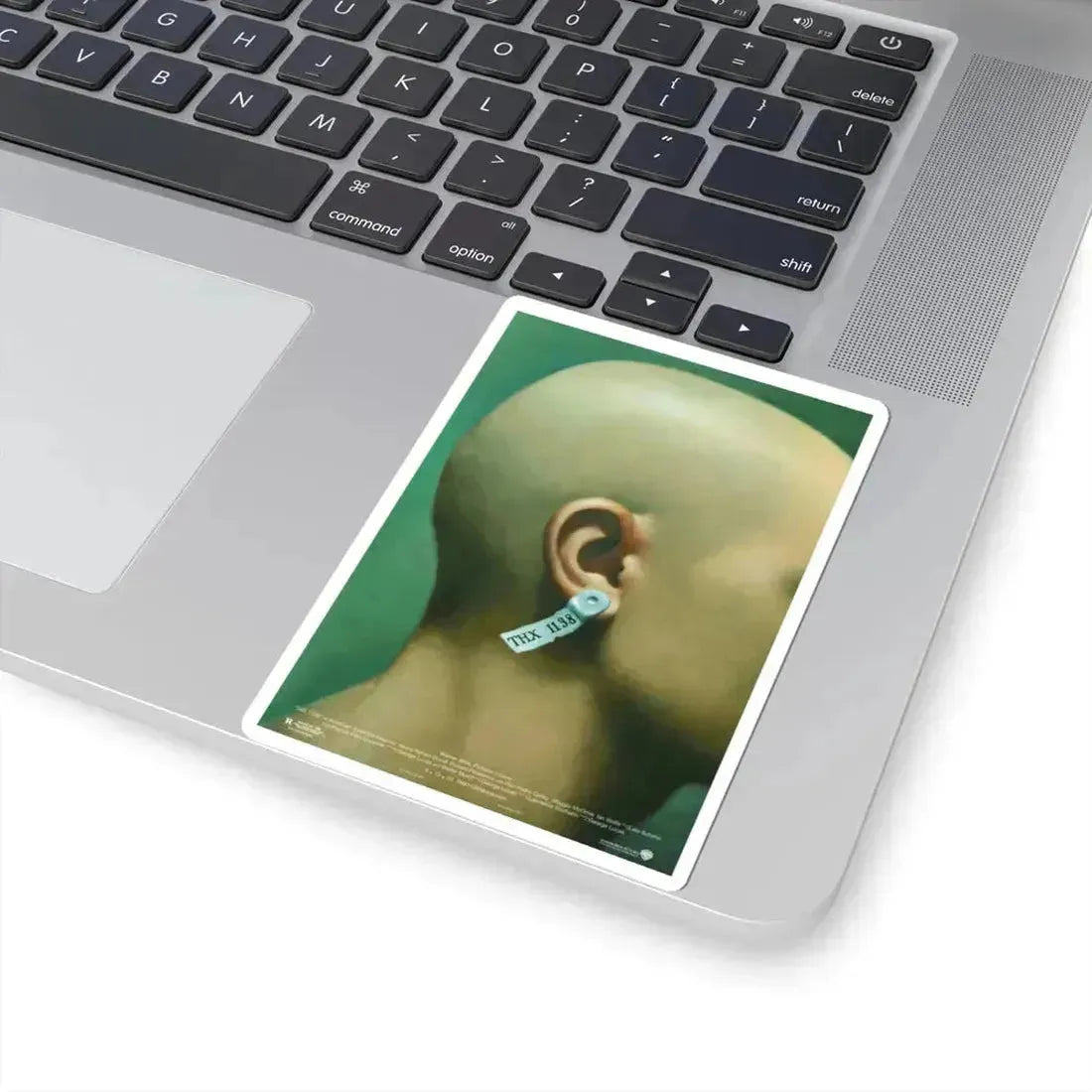 THX 1138 1971 Movie Poster - STICKER Vinyl Kiss-Cut Decal - The Sticker Space