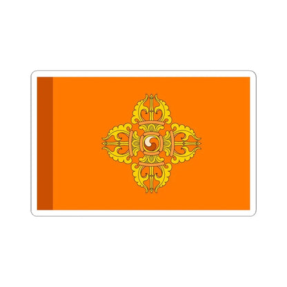 Tibetan Army flag 1 (China) STICKER Vinyl Kiss-Cut Decal 6 Inch White - The Sticker Space