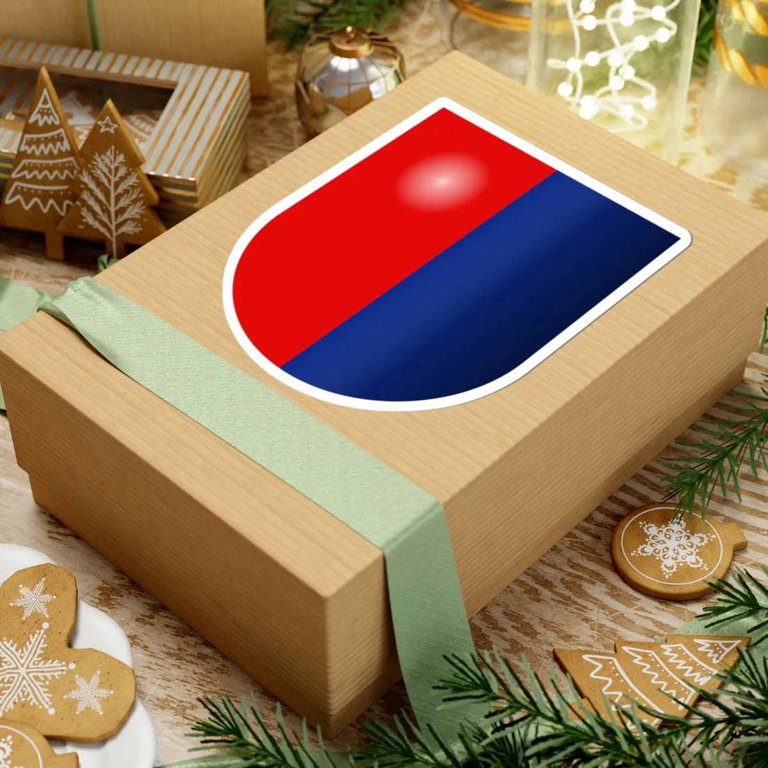 Ticino-coat of arms 3d (Switzerland) (Coat of Arms) STICKER Vinyl Kiss-Cut Decal - The Sticker Space