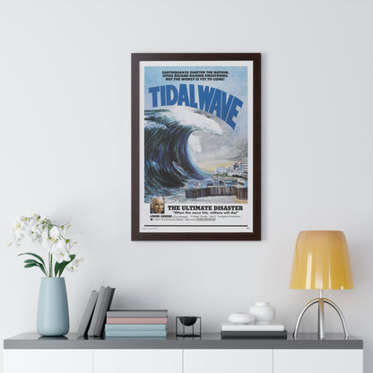 TIDAL WAVE (JAPAN SINKS) 1973 - Framed Movie Poster-The Sticker Space