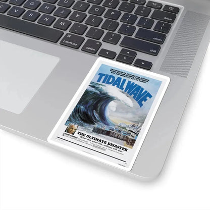 TIDAL WAVE (JAPAN SINKS) 1973 Movie Poster - STICKER Vinyl Kiss-Cut Decal - The Sticker Space