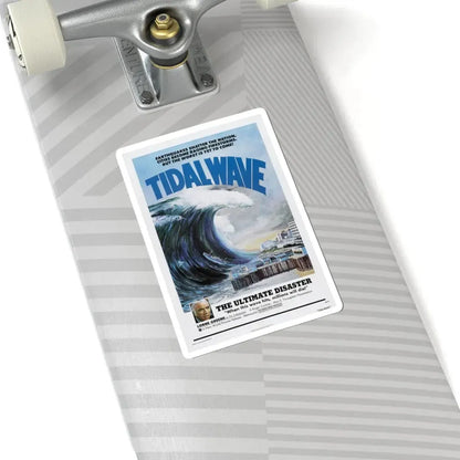 TIDAL WAVE (JAPAN SINKS) 1973 Movie Poster - STICKER Vinyl Kiss-Cut Decal - The Sticker Space