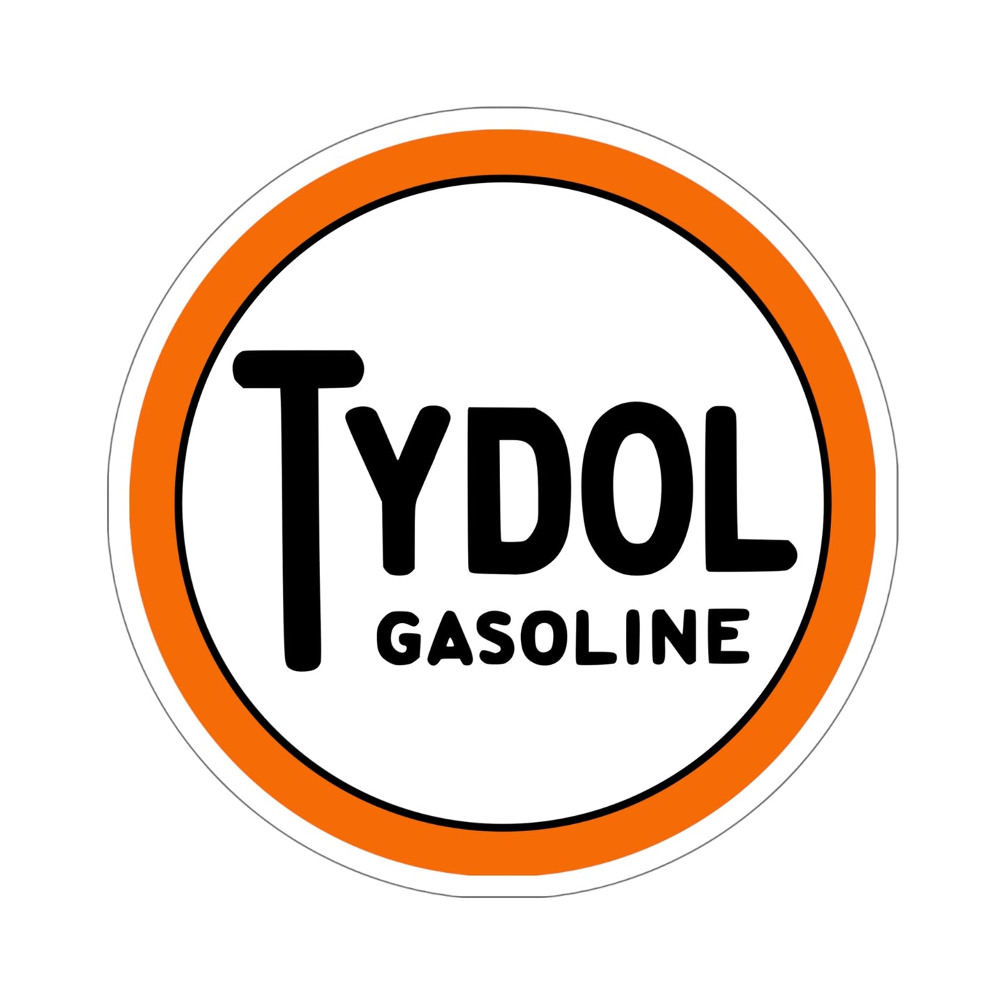 Tidewater Petroleum Tydol Gas Logo STICKER Vinyl Die-Cut Decal-6 Inch-The Sticker Space