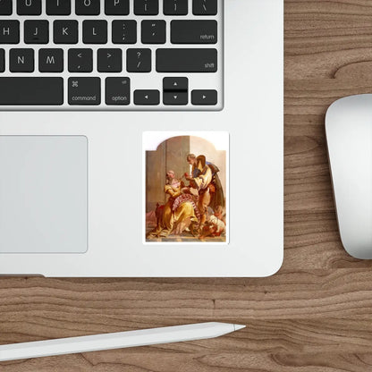 SKU:20734015973506329807 Sticker types:White Shape:Die-Cut Sizes:3" × 3"
