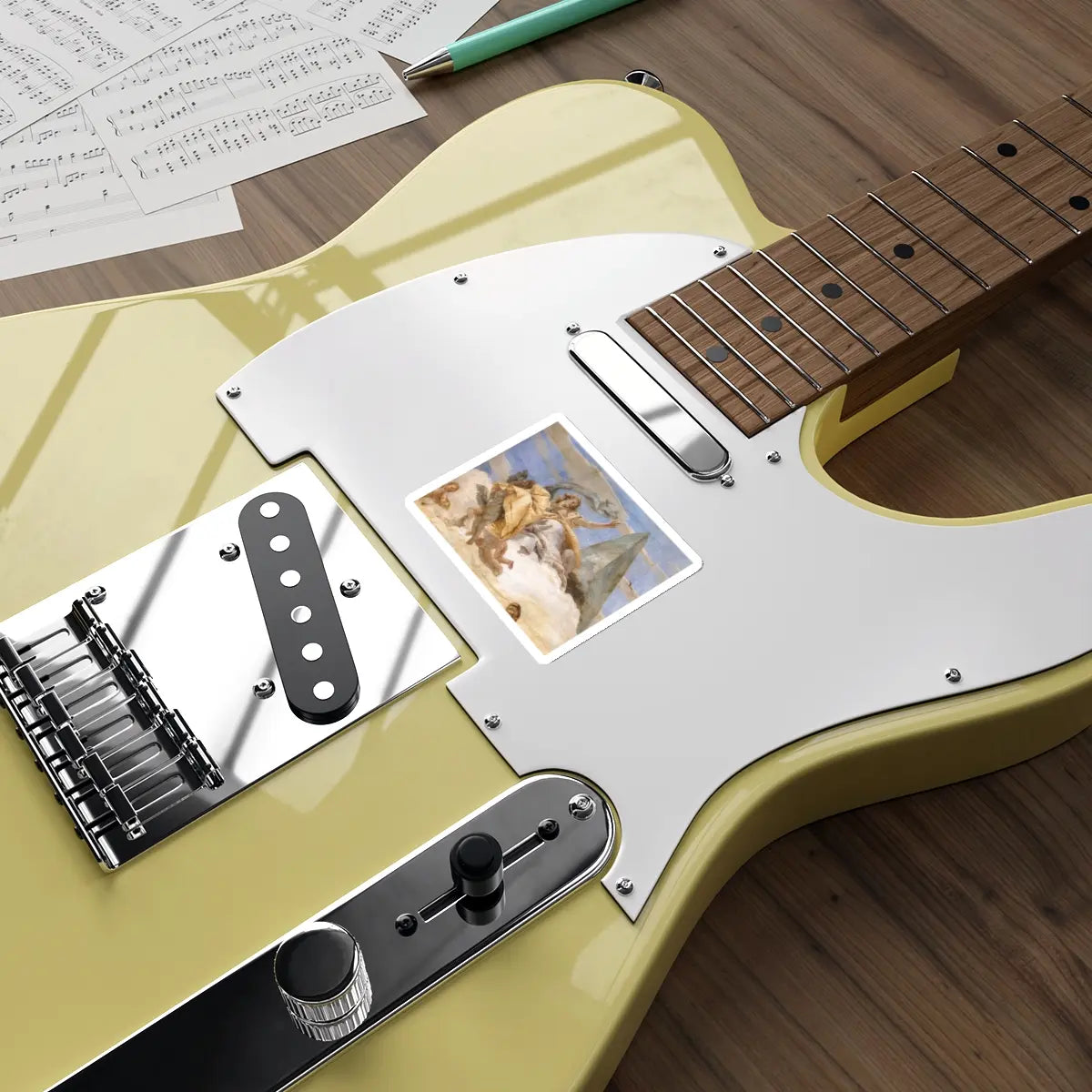 SKU:17656784828997588036 Sticker types:White Shape:Die-Cut Sizes:3" × 3"