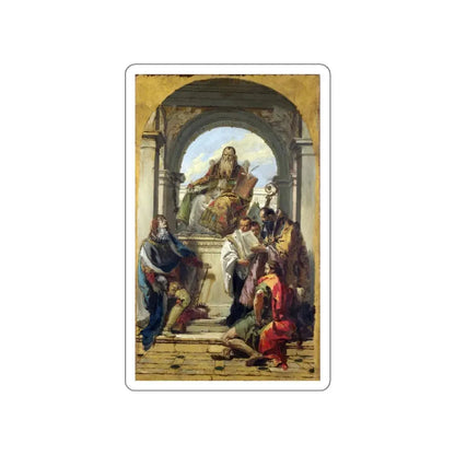 TIEPOLO, Giovanni Battista - Four Saints (Artwork) STICKER Vinyl Die-Cut Decal White Die-Cut 3 Inch - The Sticker Space