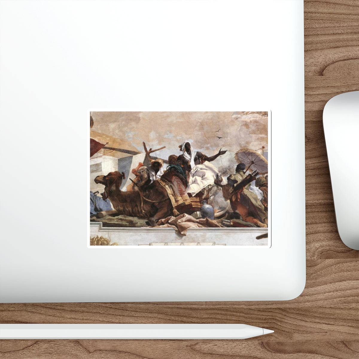 TIEPOLO, Giovanni Battista - Wurzburg Apollo and the Continents d 5 (Artwork) STICKER Vinyl Die-Cut Decal-The Sticker Space