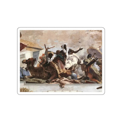 TIEPOLO, Giovanni Battista - Wurzburg Apollo and the Continents d 5 (Artwork) STICKER Vinyl Die-Cut Decal White Die-Cut 3 Inch - The Sticker Space