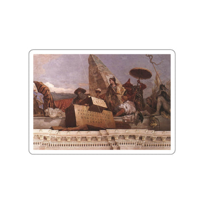 TIEPOLO, Giovanni Battista - Wurzburg Apollo and the Continents d 6 (Artwork) STICKER Vinyl Die-Cut Decal-White-The Sticker Space