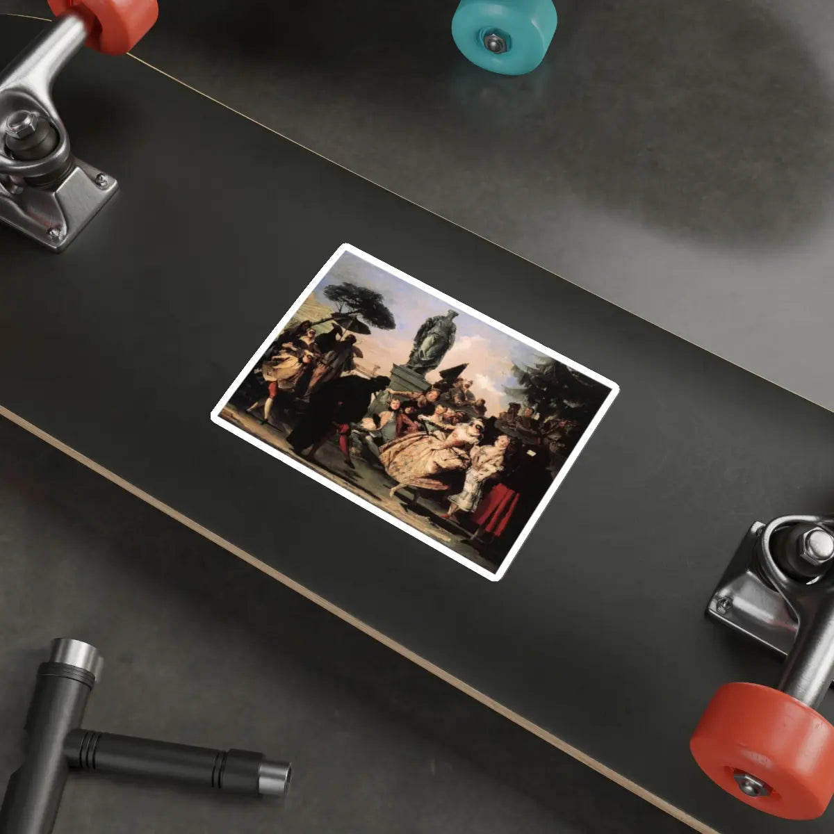SKU:19966439906422923680 Sticker types:White Shape:Die-Cut Sizes:6" × 6"