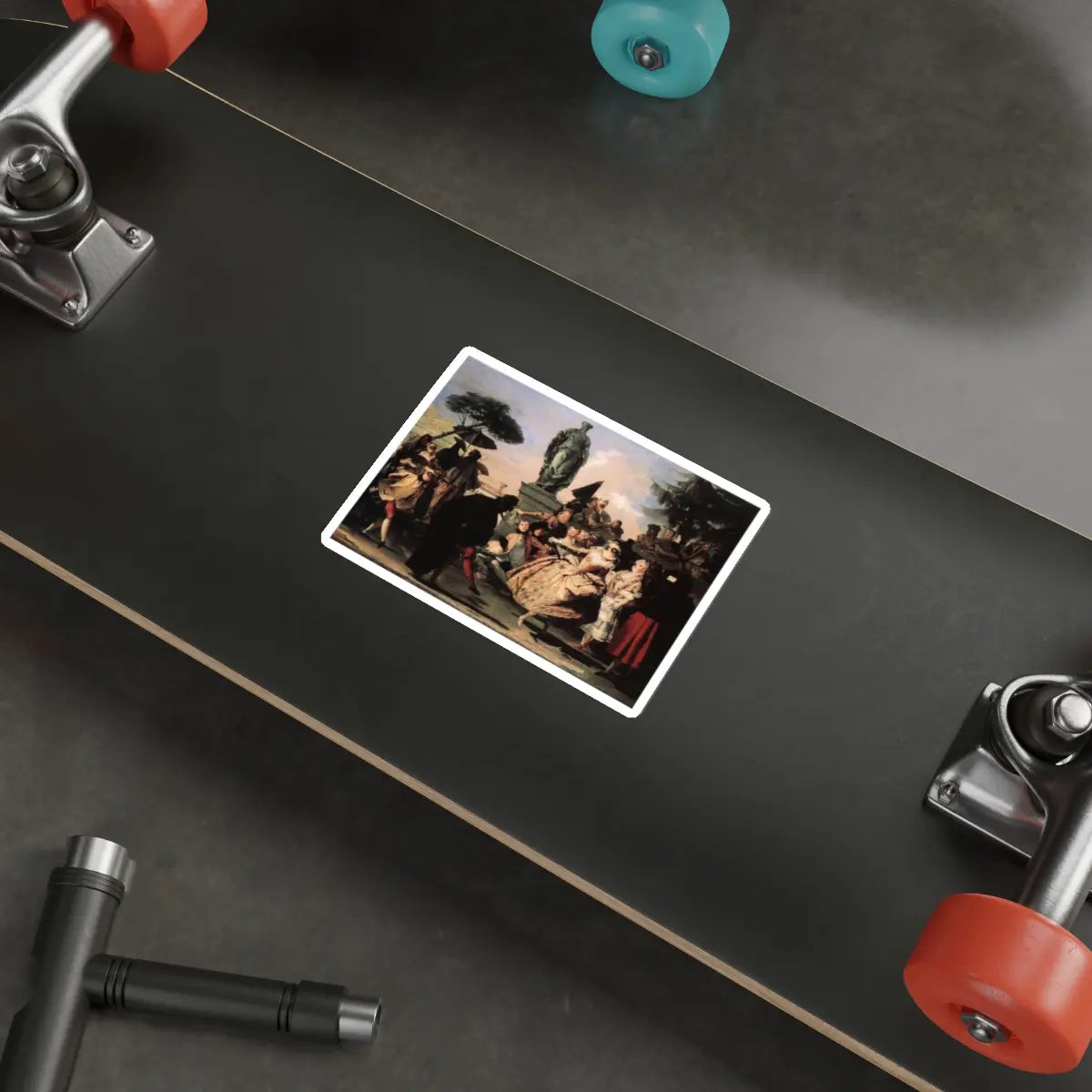 SKU:30311256299276394108 Sticker types:White Shape:Die-Cut Sizes:5" × 5"