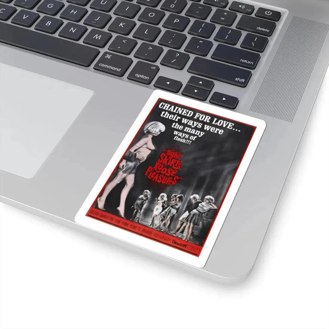 TIGHT SKIRTS, LOOSE PLEASURES 1966 Movie Poster - STICKER Vinyl Kiss-Cut Decal - The Sticker Space