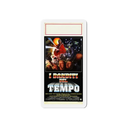 TIME BANDITS (ITALIAN) 1981 Movie Poster - Refrigerator Magnet 6 Inch Die-Cut - The Sticker Space