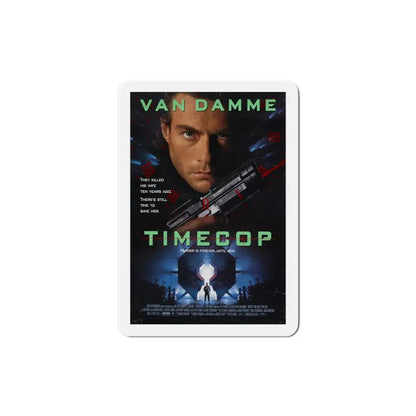 Timecop 1994 Movie Poster Refrigerator Magnet 4 Inch - The Sticker Space