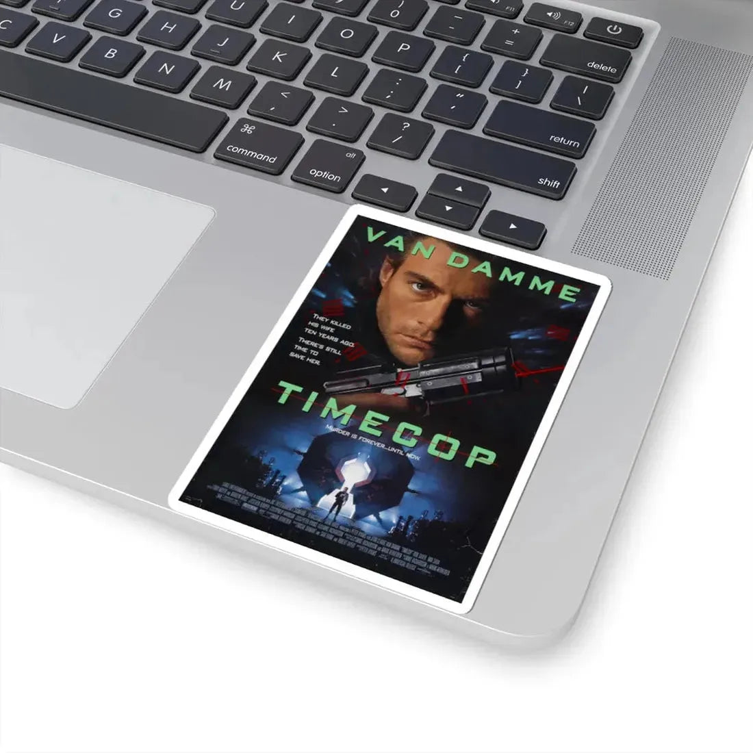 Timecop 1994 Movie Poster - STICKER Vinyl Kiss-Cut Decal - The Sticker Space