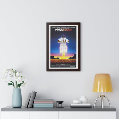 TIMERIDER 1982 - Framed Movie Poster-The Sticker Space