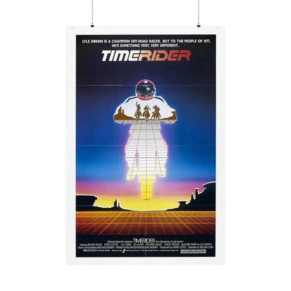 TIMERIDER 1982 - Paper Movie Poster 36" x 54" Matte - The Sticker Space