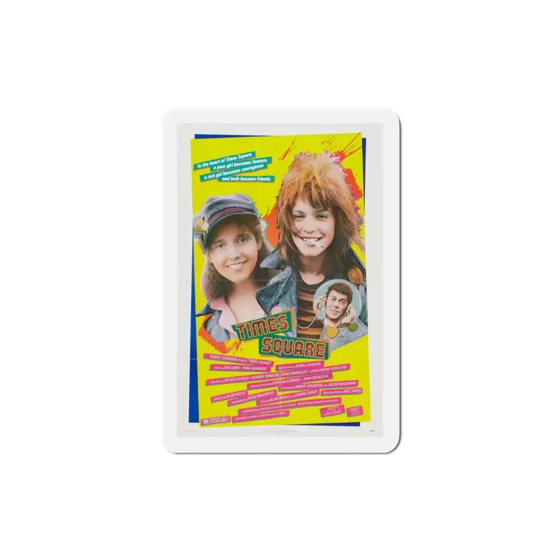 Times Square 1980 Movie Poster Refrigerator Magnet 3 Inch - The Sticker Space