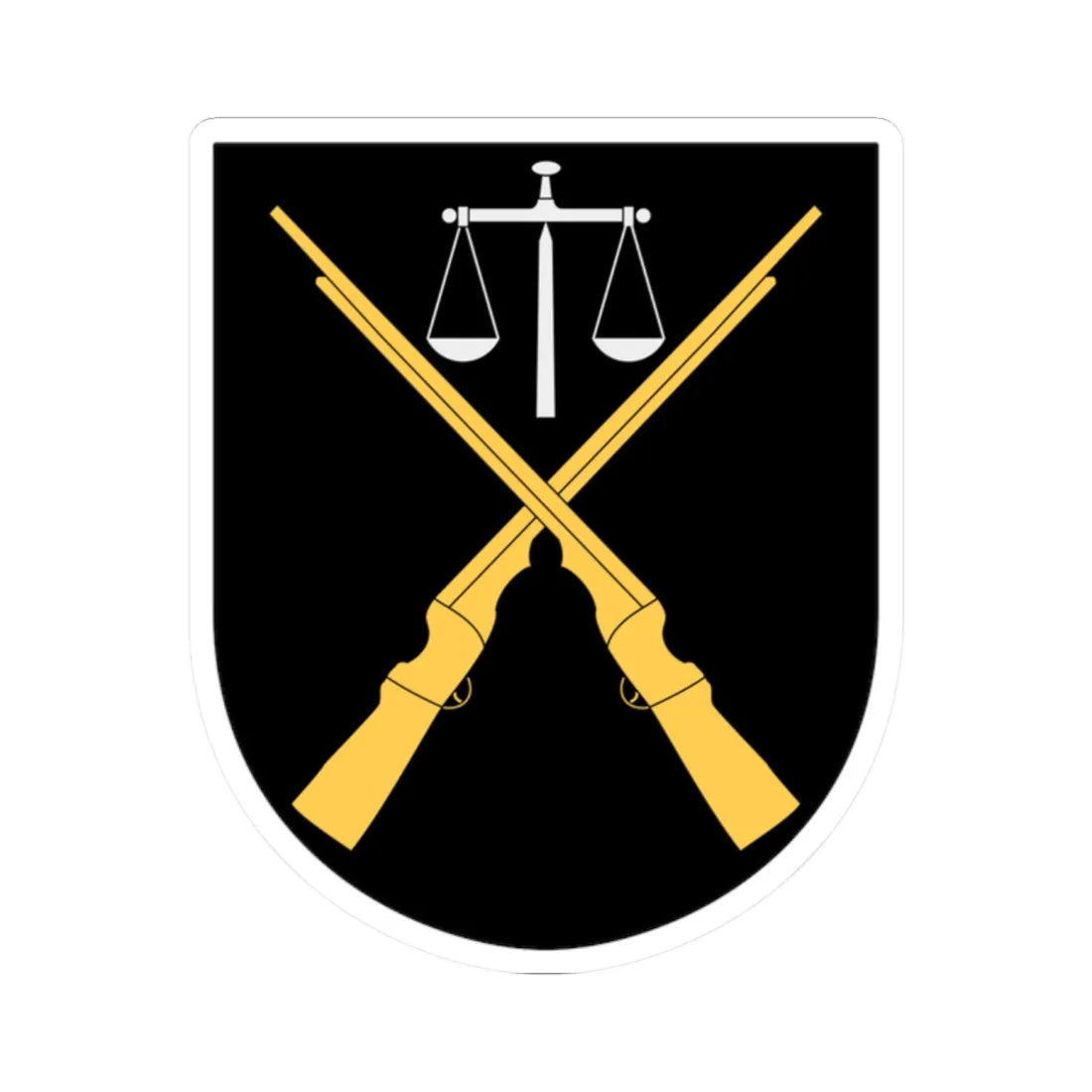 Timmele vapen (Sweden) (Coat of Arms) STICKER Vinyl Kiss-Cut Decal 2 Inch White - The Sticker Space