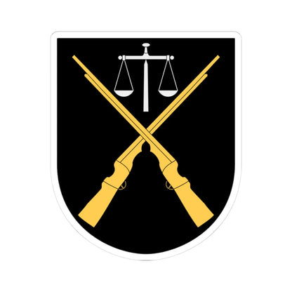 Timmele vapen (Sweden) (Coat of Arms) STICKER Vinyl Kiss-Cut Decal 3 Inch White - The Sticker Space
