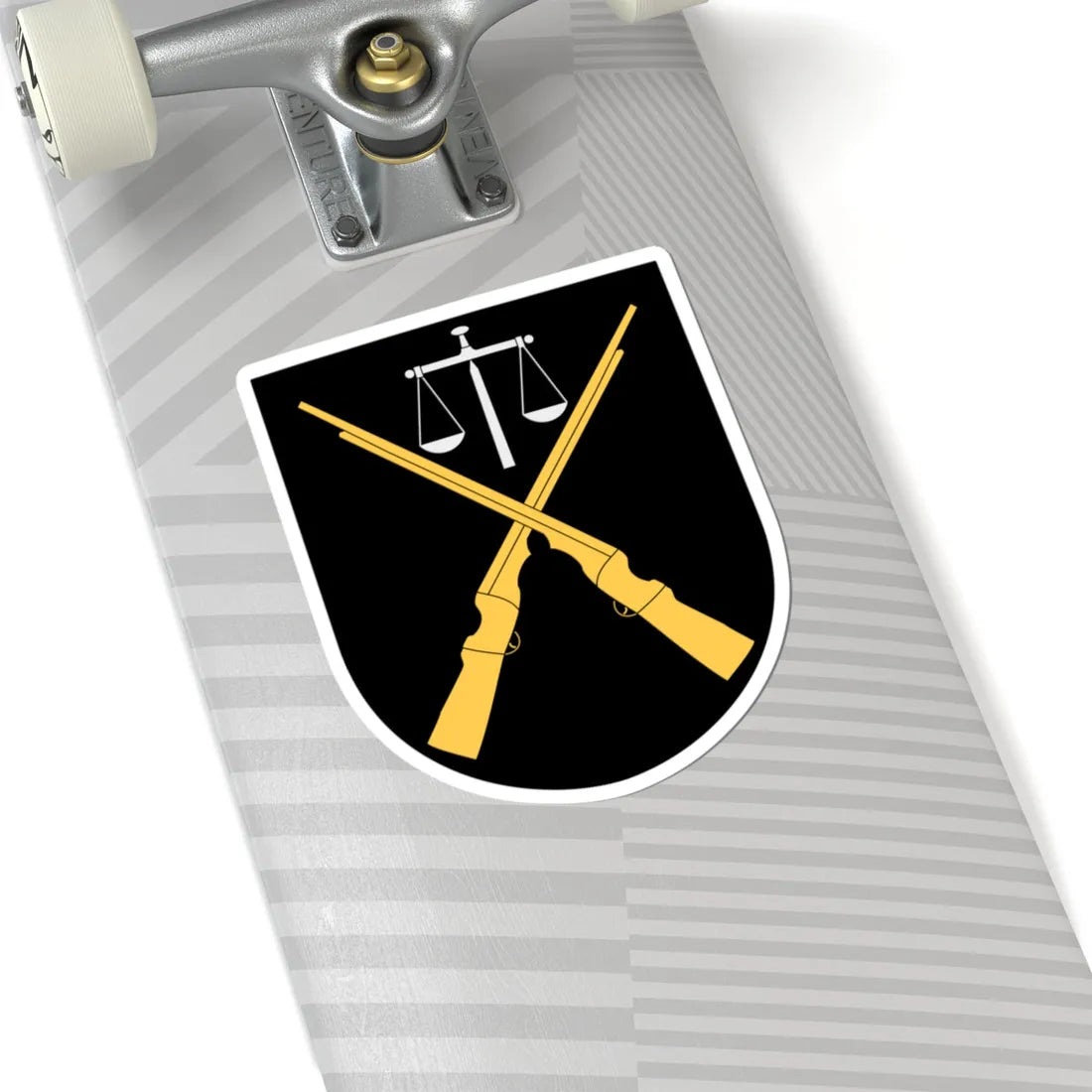 Timmele vapen (Sweden) (Coat of Arms) STICKER Vinyl Kiss-Cut Decal - The Sticker Space