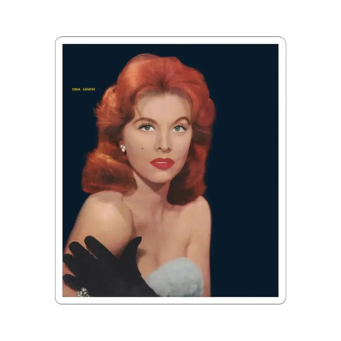 Tina Louise #104 (Vintage Female Icon) STICKER Vinyl Kiss-Cut Decal 3 Inch White - The Sticker Space