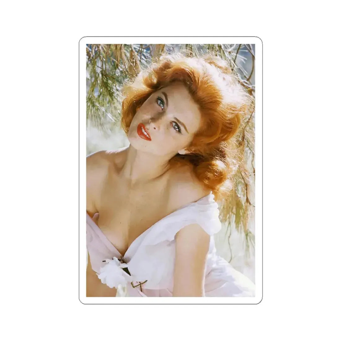 Tina Louise #55 (Vintage Female Icon) STICKER Vinyl Kiss-Cut Decal 3 Inch White - The Sticker Space