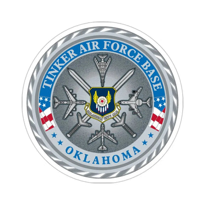 Tinker AF Base (U.S. Air Force) STICKER Vinyl Die-Cut Decal 2 Inch - The Sticker Space