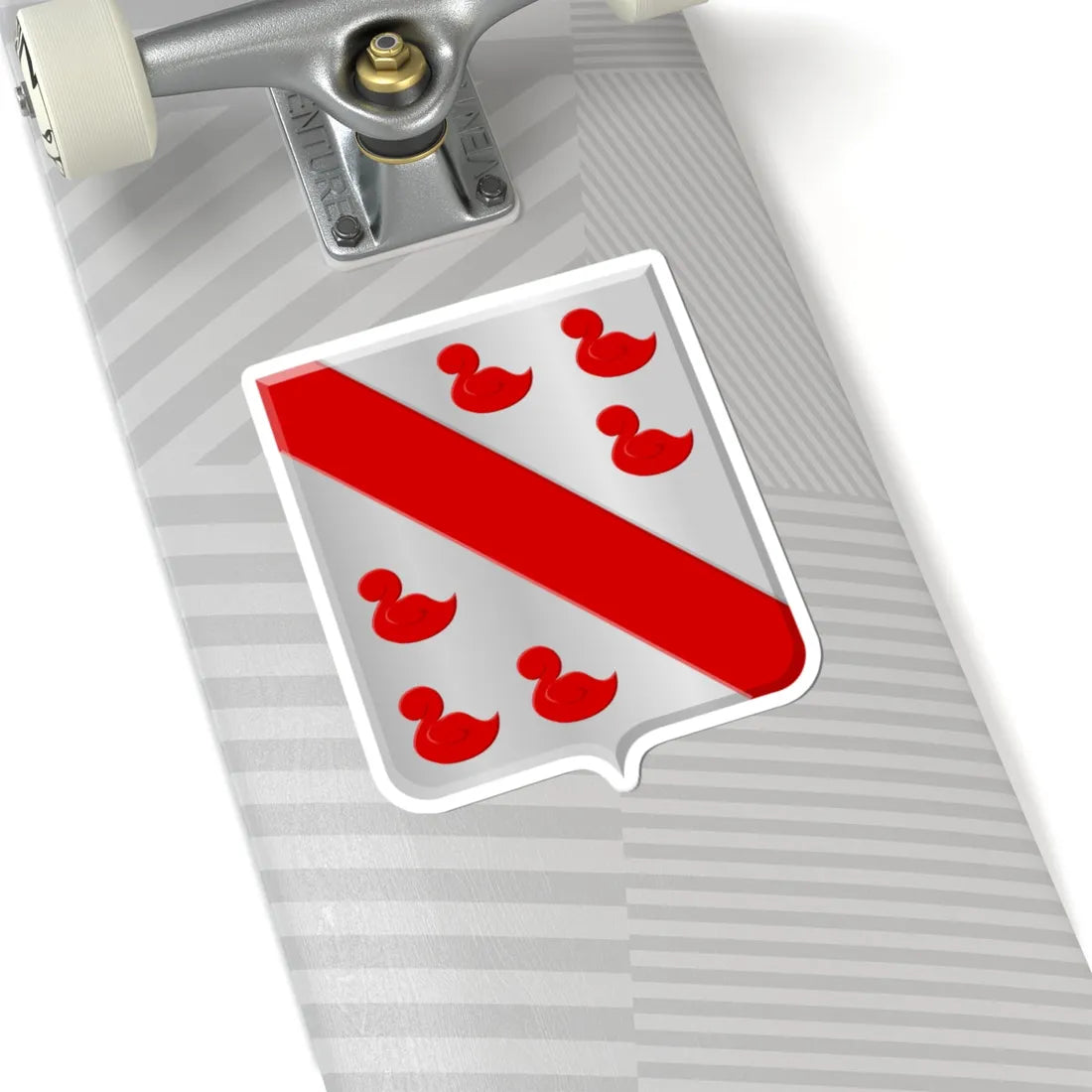 Tinlot wapen (England) (Coat of Arms) STICKER Vinyl Kiss-Cut Decal - The Sticker Space