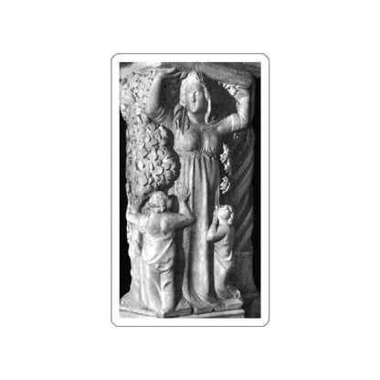 TINO DA CAMAINO - Charity3 (Artwork) STICKER Vinyl Die-Cut Decal White Die-Cut 3 Inch - The Sticker Space