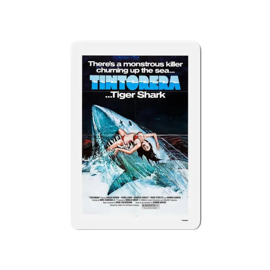 TINTORERA 1977 Movie Poster - Refrigerator Magnet 6 Inch - The Sticker Space