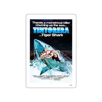 TINTORERA 1977 Movie Poster STICKER Vinyl Die-Cut Decal 4 Inch - The Sticker Space