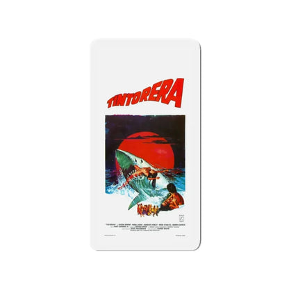 TINTORERA (ITALIAN) 1977 Movie Poster - Refrigerator Magnet 3 Inch Die-Cut - The Sticker Space