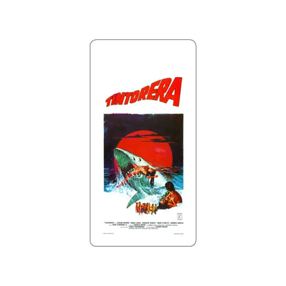 TINTORERA (ITALIAN) 1977 Movie Poster STICKER Vinyl Die-Cut Decal 4 Inch - The Sticker Space