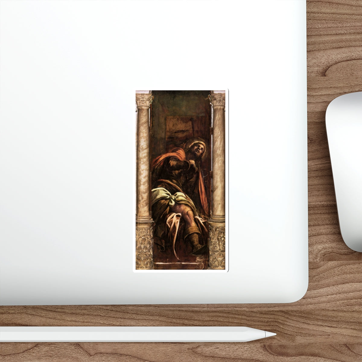 TINTORETTO, Jacopo Robusti - 33stroch (Artwork) STICKER Vinyl Die-Cut Decal-The Sticker Space