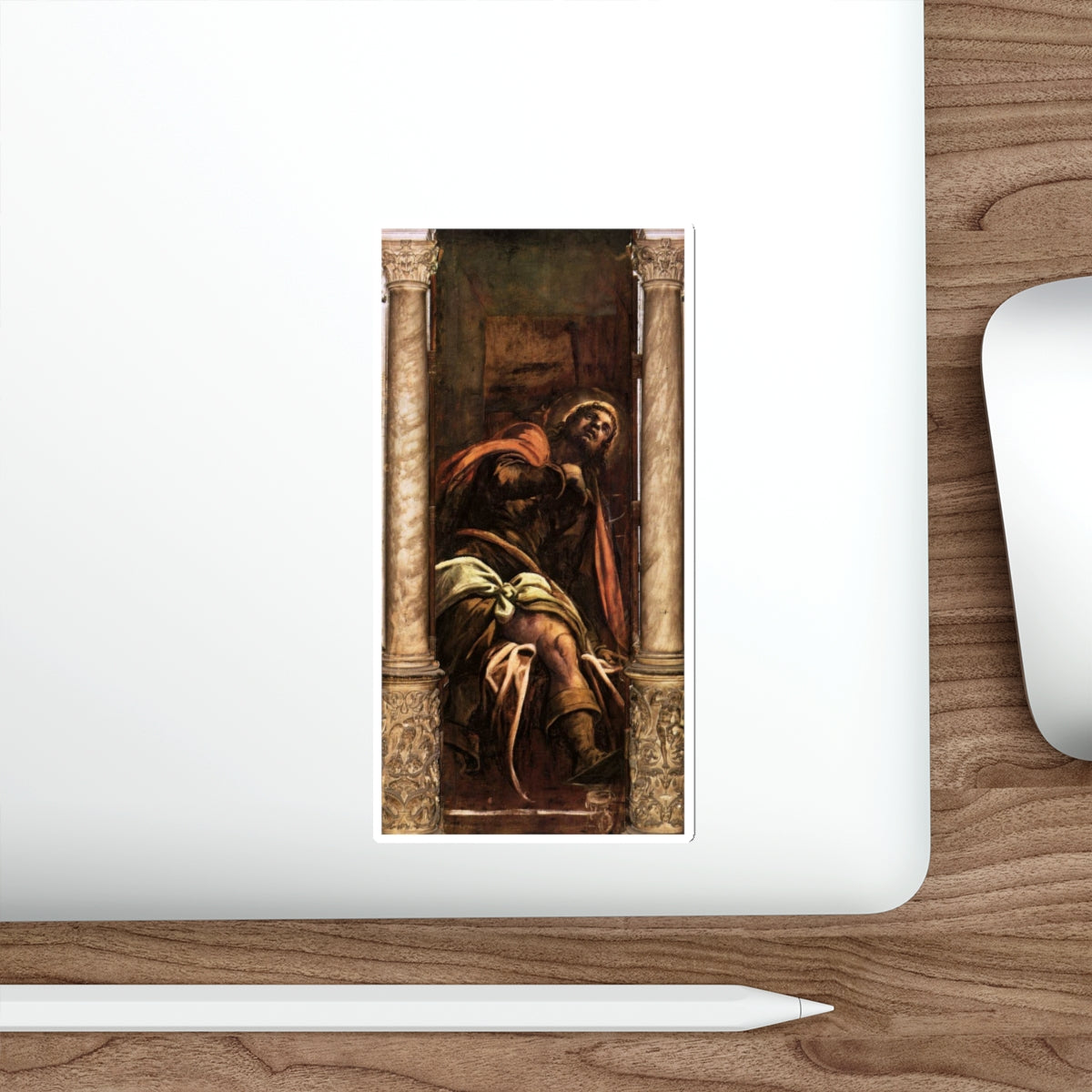 TINTORETTO, Jacopo Robusti - 33stroch (Artwork) STICKER Vinyl Die-Cut Decal-The Sticker Space